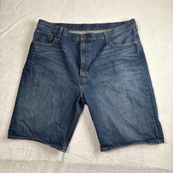 Levi's 569 Blue Jean Jorts Shorts Men's Size Waist 44" x 12" Inseam - Picture 1 of 9